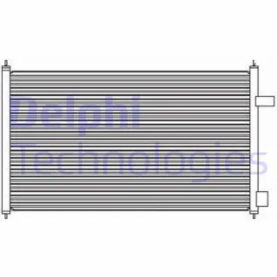 DELPHI TSP0225492 Klıma Radyatoru Connect 1,8 16v 1,8 Td 1,8 Tddı 02> 4488406