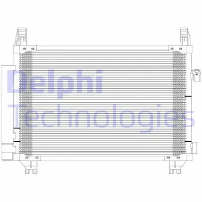 DELPHI TSP0225626 Kondanser - Toyota Yaris Iı 1.4d 06 01/06 884600D060