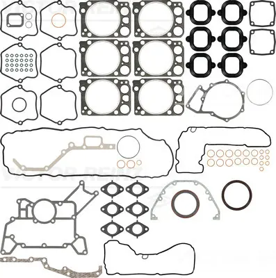 VICTOR REINZ 01-34190-06 Moto Takım Conta Full Mercedes Actros Mp2-Mp3 1832-1840-1841-1843-1844-1846-1848-1848-2541-2632-2641 5410140722