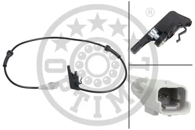 OPTIMAL 06-S125 Tekerlek Hiz Sensörü 3073a/C -307 Break3e -307 Cc3b -307 Sw3h 96449668