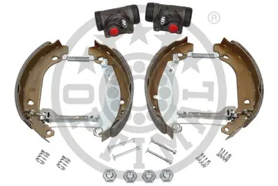 OPTIMAL BK-5020 Fren Pabuç Takimi 11b/C37 -11 Kastens37 -9l42 -Clıo Ib/C57 -5/357 -Clıo I Kastens57 -Super 5b/C MKP00135