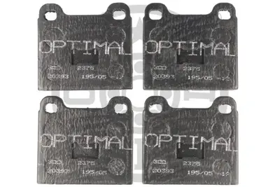 OPTIMAL BP-02375 Fren Balata Seti Diskli Fren 8080-82-B1 914411.412-412 Variant-Golf I17 -Jetta I16 -Jetta Iı19e-1g 411698151E 90135086660