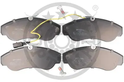 OPTIMAL BP-10489 Fren Balata Seti Diskli Fren Jumper Bus230p -Jumper Bus244-Z -Jumper Kasten230l -Jumper Kasten244 - 425225 425227 9948629