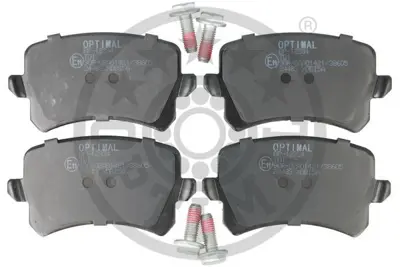 OPTIMAL BP-12334 Arka Balata Caddy-Tıguan-Passat-A6-Q3 11 Gdb1763 Wva24483 105.5x56.4x17 Mm JZW698451M