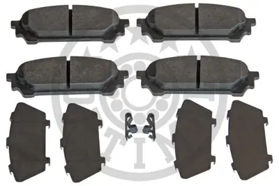 OPTIMAL BP-12406 Fren Balata Seti Diskli Fren Impreza Station Wagongg -Impreza Stufenheckgd 26696FE050