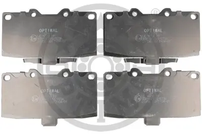 OPTIMAL BP-12411 Fren Balata Seti Diskli Fren Impreza Schr Gheck-Impreza Station Wagongg -Impreza Stufenheckgd 26296FA102