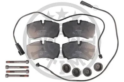 OPTIMAL BP-12418 Fren Balata Seti Diskli Fren Transıt Bus-Transıt Connectp65 -P70 -P80 -Transıt Kasten-Transıt Prits 8C1V2M008AA