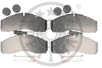 OPTIMAL BP-12739 Fren Balata Seti Diskli Fren Nıssan : Cabstarf24m-F24w -Nt400 Cabstarf24f D1060MB20C