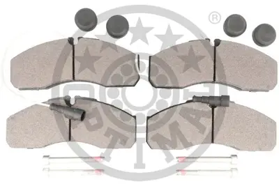 OPTIMAL BP-12739 Fren Balata Seti Diskli Fren Nıssan : Cabstarf24m-F24w -Nt400 Cabstarf24f D1060MB20C