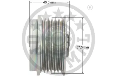 OPTIMAL F5-1033 Alternatör Serbest Hareketi Nıtrocherokeekj -Cherokeekk -Wrangler Iııjk 53013554AF