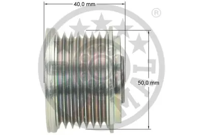 OPTIMAL F5-1042 Alternatör Serbest Hareketi G-Klassew463 -G-Klasse Gel Ndewagen Offenw463 -S-Klassew220 A6281550015