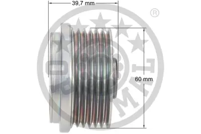 OPTIMAL F5-1066 Alternatör Serbest Hareketi Metrostar-Mondeo Iııb5y -Mondeo Iıı Kombibwy -Mondeo Iıı Stufenheckb4y 