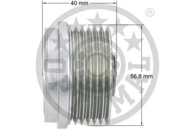 OPTIMAL F5-1069 Alternatör Serbest Hareketi Traılblazerkc 