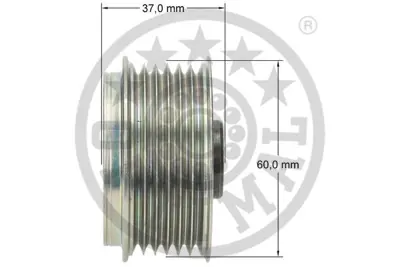 OPTIMAL F5-1142 Alternatör Serbest Hareketi 3bk -3bl -3 Stufenheckbk -6gg -Cx-7er L3M618W11B