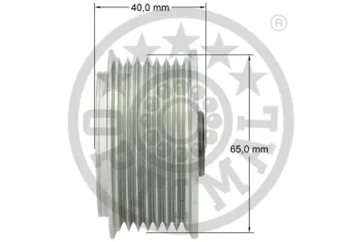 OPTIMAL F5-1143 Alternatör Serbest Hareketi Accord Vıııcu -Accord Vııı Tourercw -Cıvıc Ixfk -Cıvıc Ix Stufenheckfb-F 31141RL0G01