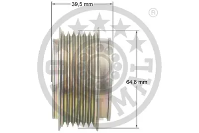 OPTIMAL F5-1149 Alternatör Serbest Hareketi A64f2-C6 -A6 Allroad4fh-C6 -A6 Avant4f5-C6 6E903119R