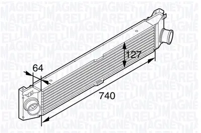 MAGNETI MARELLI 351319201990 Turbo Radyatoru Boxer Iıı Jumper Iıı 2,2hdı / 3,0hdı E4 / E5 06> Ducato Iıı> 1347700080 384K1