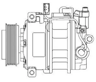 MAGNETI MARELLI 359002000740 Klıma Kompresoru Amorok 7E0820803F