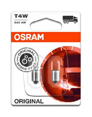 OSRAM 3930-02B Blister Ambalaj - Ampul 24v 4w Ba9s Unv1 İkili Ambalaj 