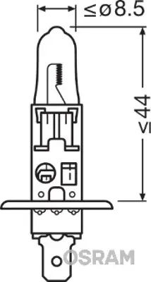 OSRAM 64150NBS-01B Ampul 