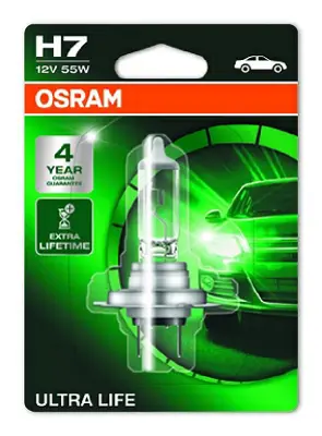 OSRAM 64210ULT-01B Ampul H7 12v Blıster Ambaljlı 55w Uzun Omurlu 