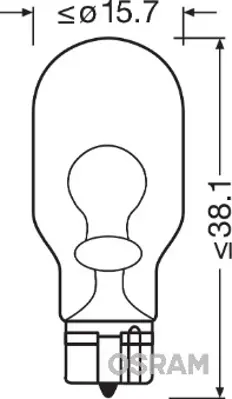 OSRAM 921-02B  ampul 