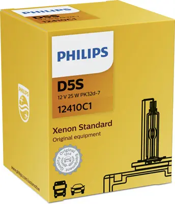 PHILIPS 12410C1 Phılıps D5s 12v 25w 4600k 