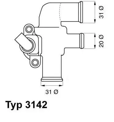 WAHLER 3142.90D Thrmstat-Hsg Asy - Plate Conventıonal Cabrıo 450 0.6 S1ola1. 450.441. 450.442. 450.443 1602000315