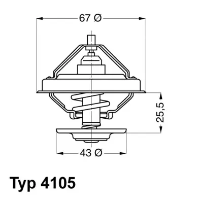 WAHLER 4105.79D Thermostate 52032775