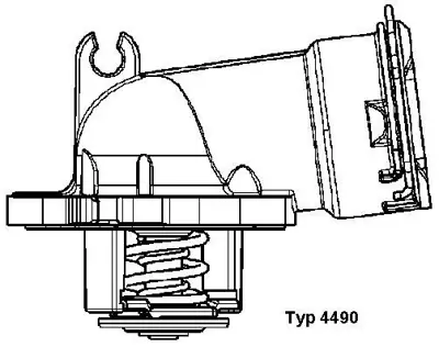 WAHLER 4490.87D Termostat A6422002015