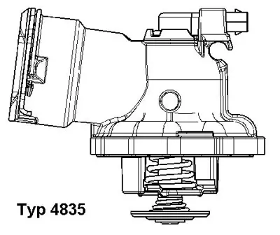 WAHLER 4835.87D Thermostate E-Klasse W211 E 280 Cdı 211.020 6422000415