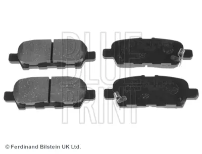 BLUE PRINT ADN142152 Arka Fren Balatası Nıssan Qashqaı 2007> X Traıl 2000> 440605435R 5580077K03 D4M609N00B