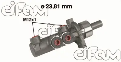 CIFAM 202-280 Ana Merkez Audı A3 1.6-1.8-1.8t-1.9tdı 96-03 Tt 1.8t 1.9tdı 23.81mm 1J1614019