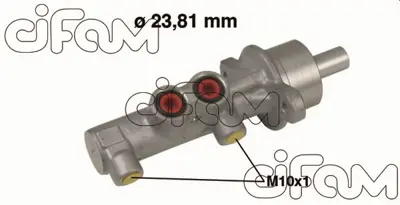 CIFAM 202-539 Ana Merkezi Corsa C 1.2-1.3 Cdtı-1.8 00 Combo 1.4-1.3 Cdtı 04 23.8mm 93177768