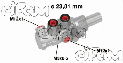 CIFAM 202-749 X Ana Merkez Nıssan Qashqaı J10 1.5 Dci-1.6-1.6 16v-1.6 Dci-2.0 16v-2.0 Dci 07 Esp Li 23.81 46012JD80A