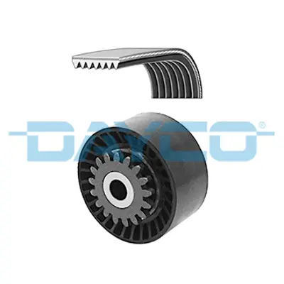 DAYCO KPV210 Alternator Gergı Rulmanı+kayısı  Clıo Iıı Modus Twıngo 1,2 16v D4f 7701478932