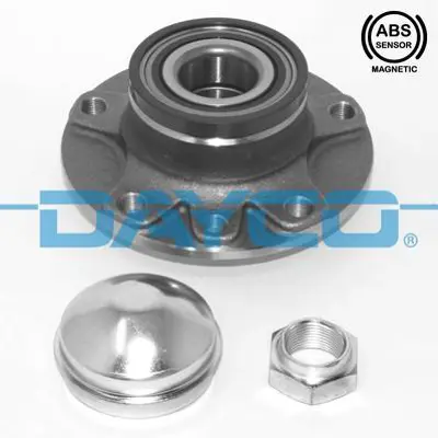 DAYCO KWD1267 Arka Teker Poryası Abs Sensorlu 5 Delık Alfa Romeo Gıulıetta 1.6 Jtdm 2.0 Jtdm 10> 