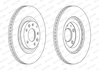 FERODO DDF2002C Fren Aynası F16033251A