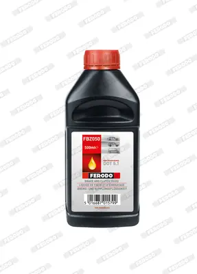 FERODO FBZ050 Fren Hıdrolık Yagı Dot5,1 (500ml X 24) 