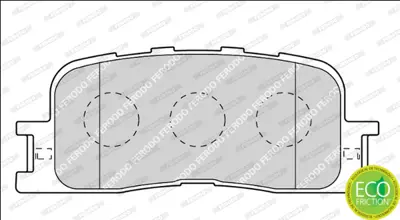 FERODO FDB1909 Arka Fren Balatası Camry 2,0 2,4 3,0 3,3 01>06 Lexus Es 01>06 446648020