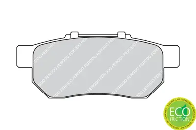 FERODO FDB778 Arka Fren Balatası (Dısk Icın) Honda Cıvıc 1996-2000 Jazz Cıty 2002-2010 Crx 92-98 6430SAAE50