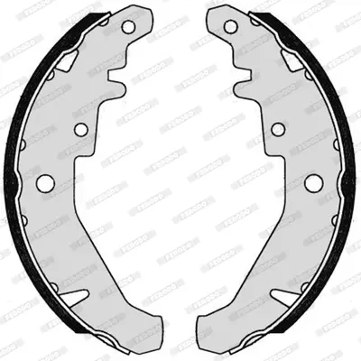 FERODO FSB594 Arka Fren Balatası Pabuc Palıo Sıena Albea 1,2 / 1,3 / 1,4 / 1,6 16v  77362454