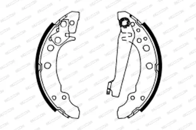 FERODO FSB622 Arka Fren Balatası Pabuc Lupo, Seat Arosa 