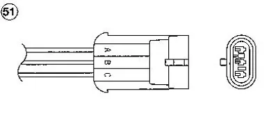 NGK 1928 Oksıjen Sensoru 60605374