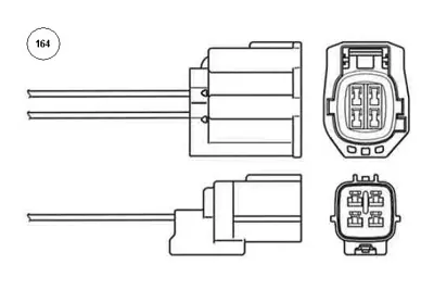 NGK 95845 Uaa0001-Md005 Oksijen Sensörü LFBL188G1C