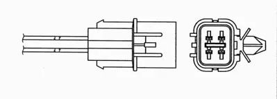 NGK 96344 Oksıjen Sensoru Kalos / Aveo 1,2 8v / 16v 96419957