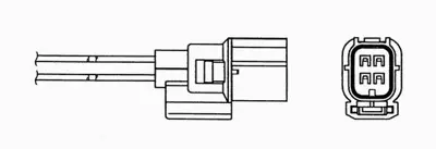 NGK 0076 Oksıjen Sensoru Honda 36532RSHE011M2