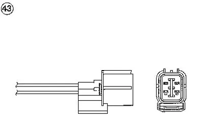 NGK 0159 Oksıjen Sensoru Honda 36531P9KE011M2