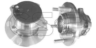 GSP 9400106 Arka Fren Dıskı Rulmanlı Mazda Iıı Mazda V 5 Bıjon BP4K2615XF