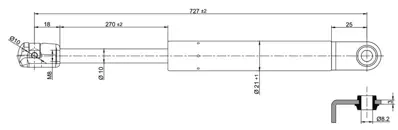 KRAFTVOLL 09010364 Bagaj Amortısoru Hr V 99> 